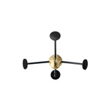 Mategot Coat Rack: Soft Black Semi Matt