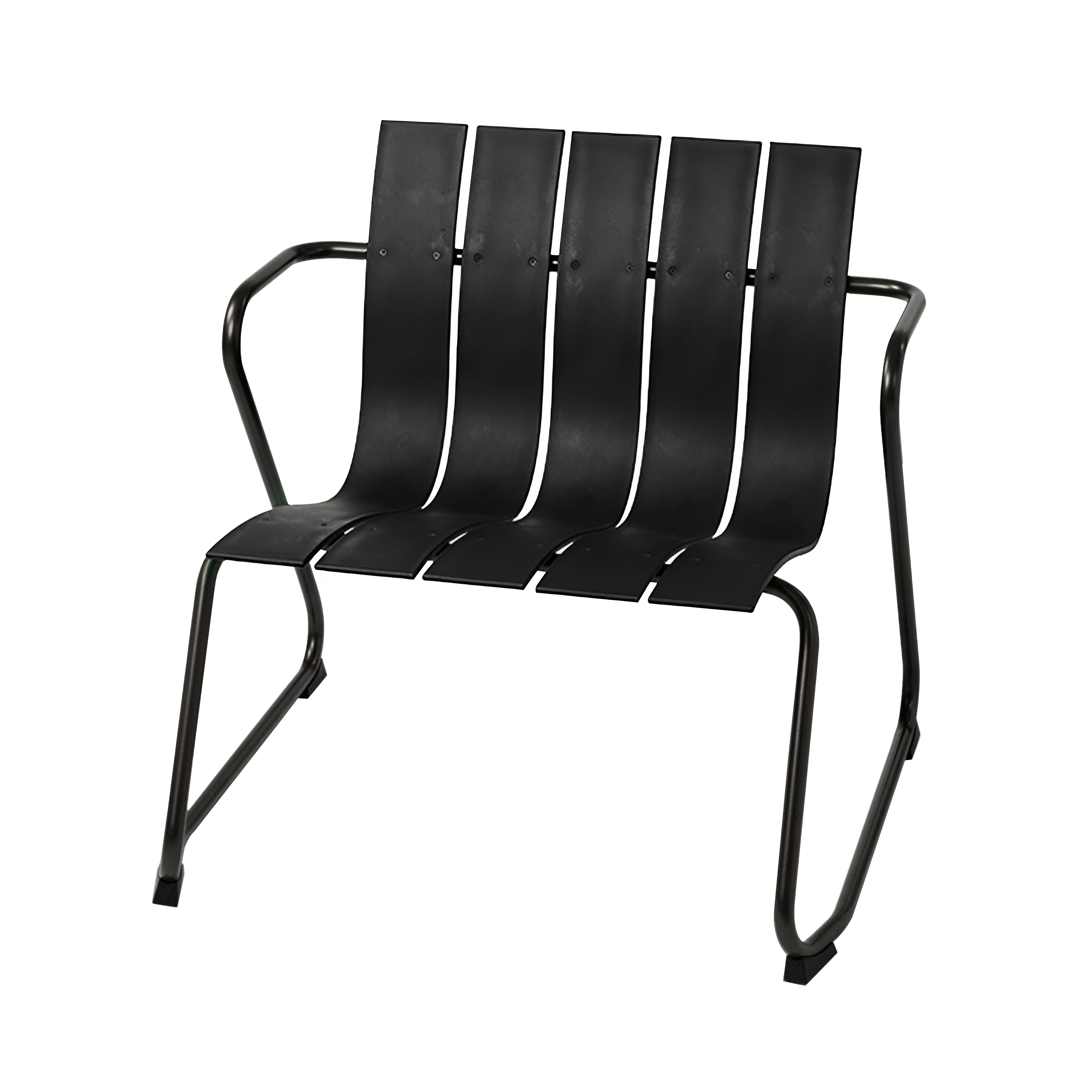 Ocean Stacking Lounge Chair: Set of 4 + Black