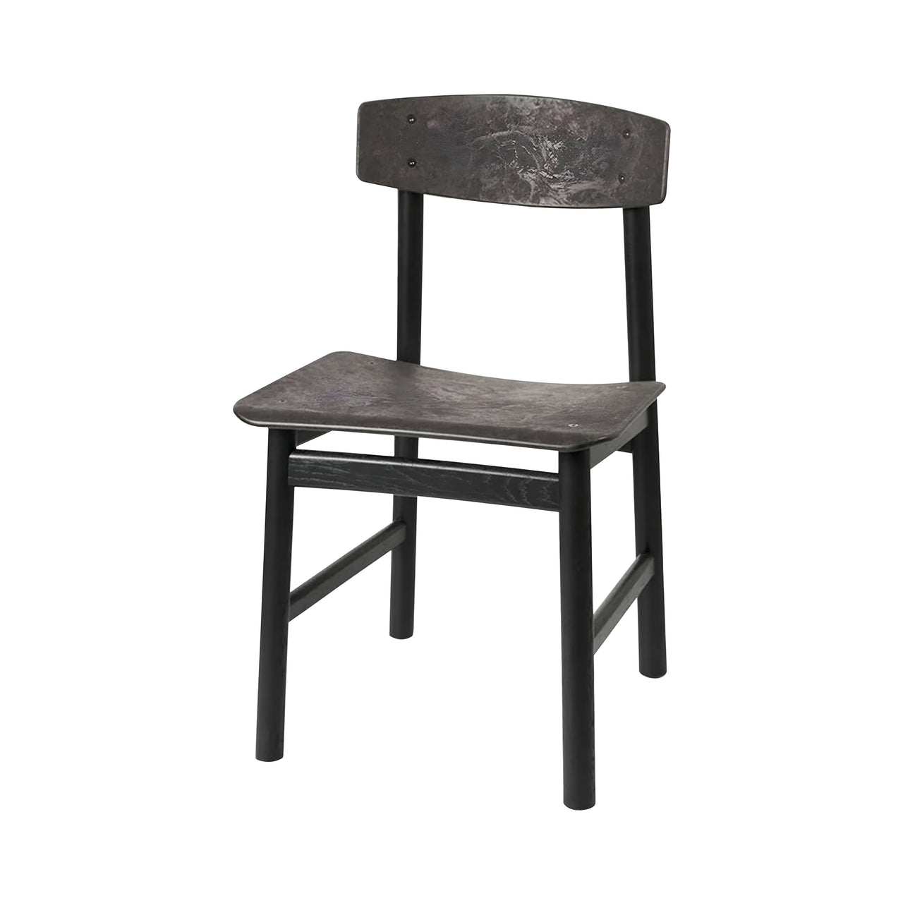Conscious Chair 3162: Black Oak + Coffee Waste Black