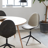 Eternity Swivel Chair: Front Upholstered