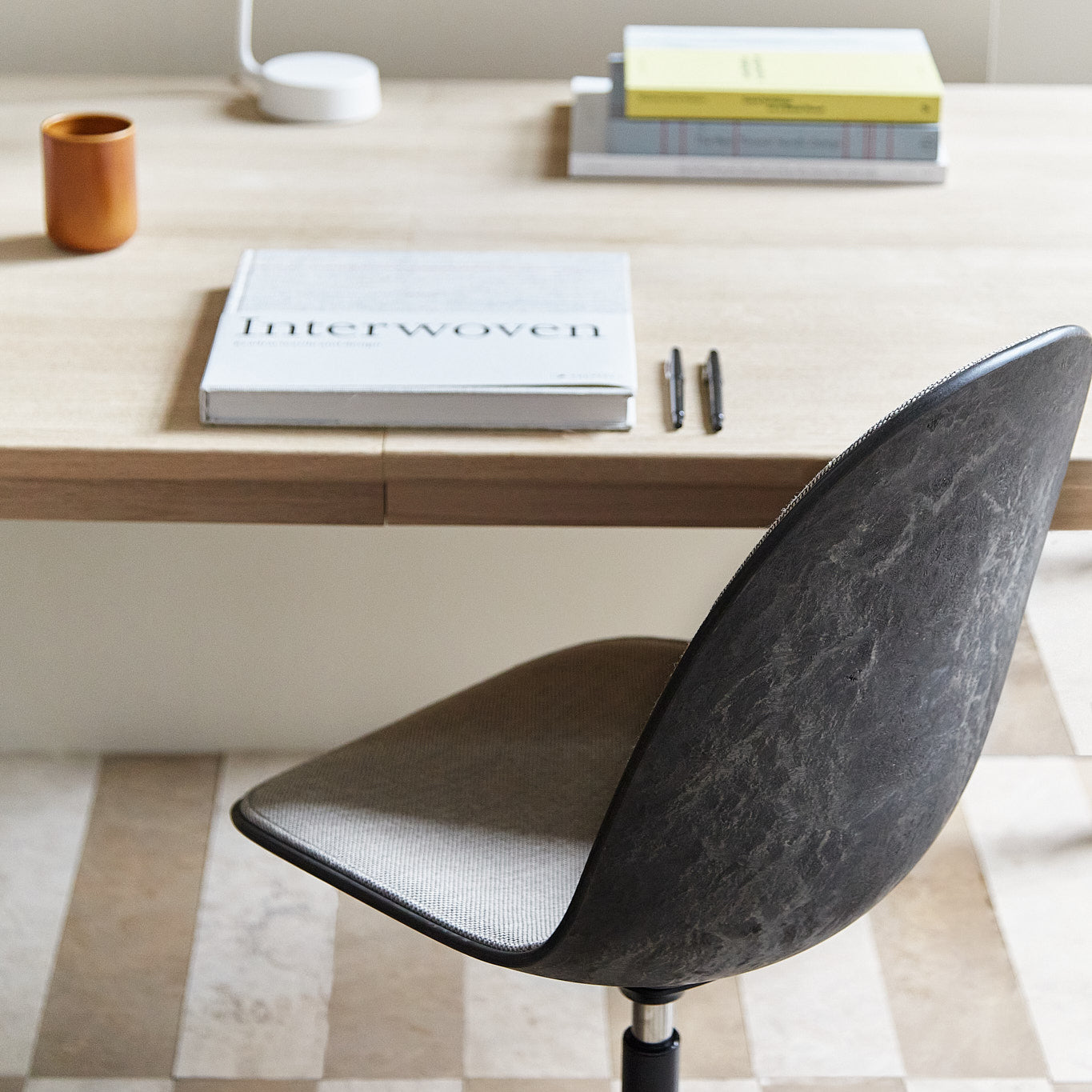 Eternity Swivel Chair: Front Upholstered