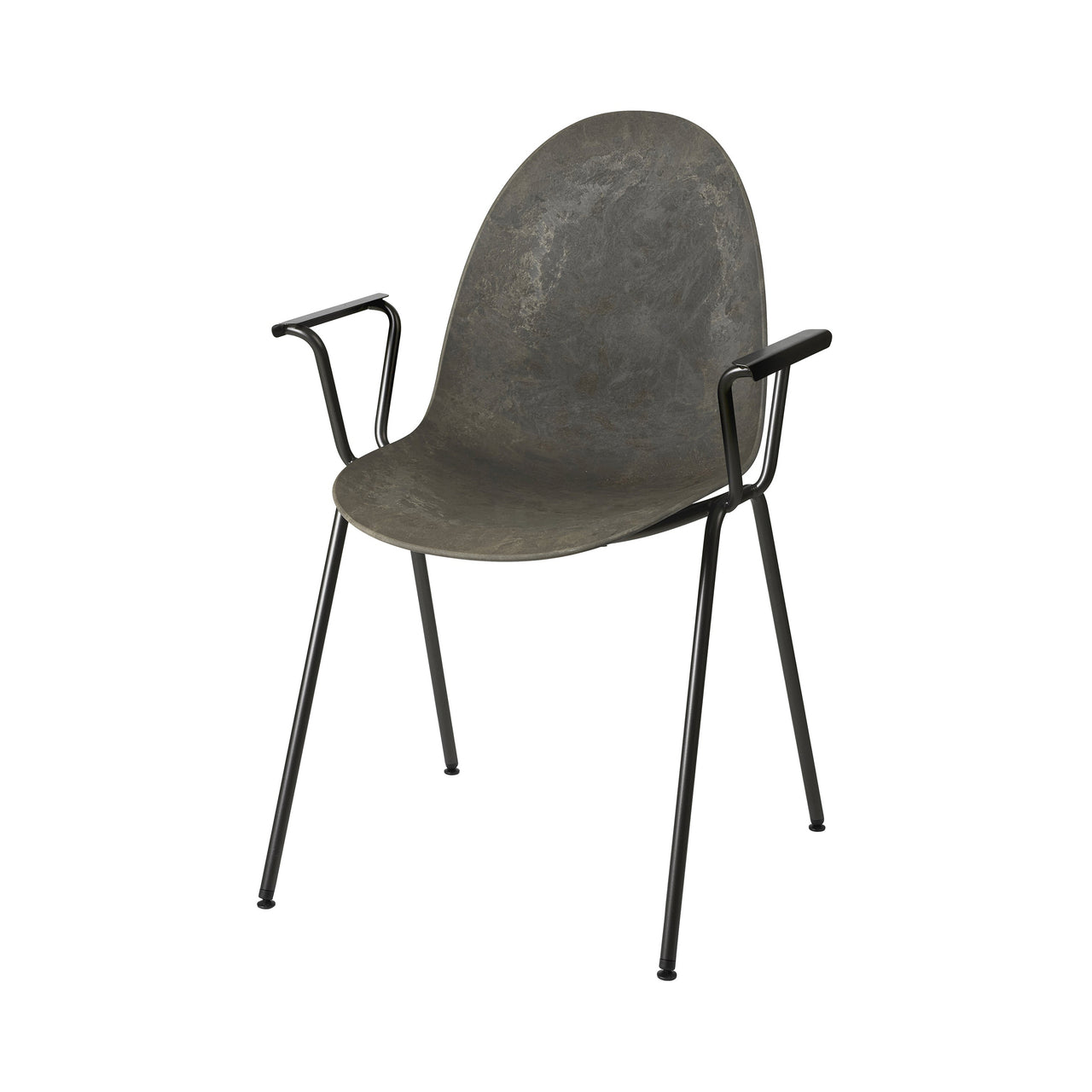 Eternity Armchair: Coffee Waste Dark