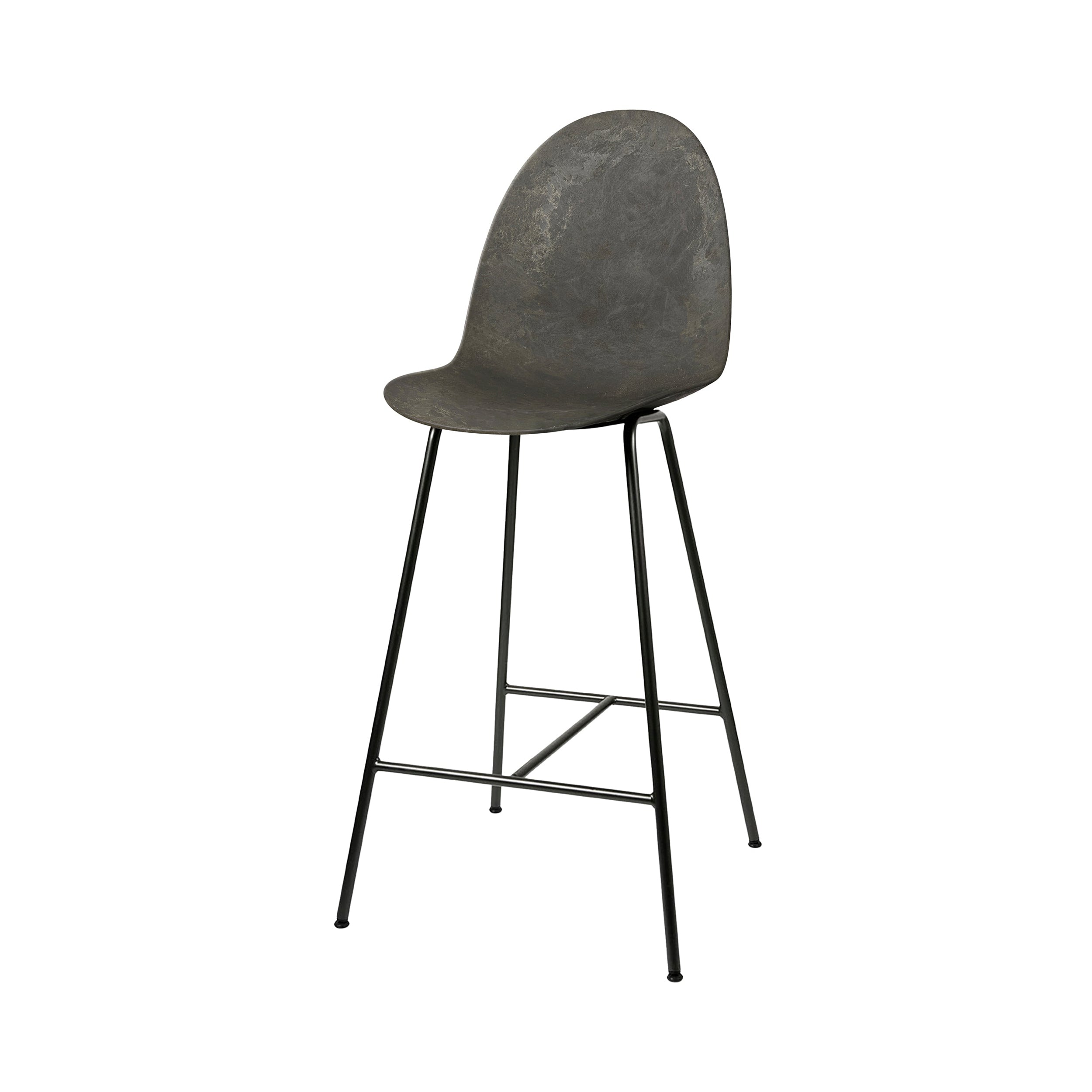 Eternity Bar + Counter Stool: Bar + Coffee Waste Dark