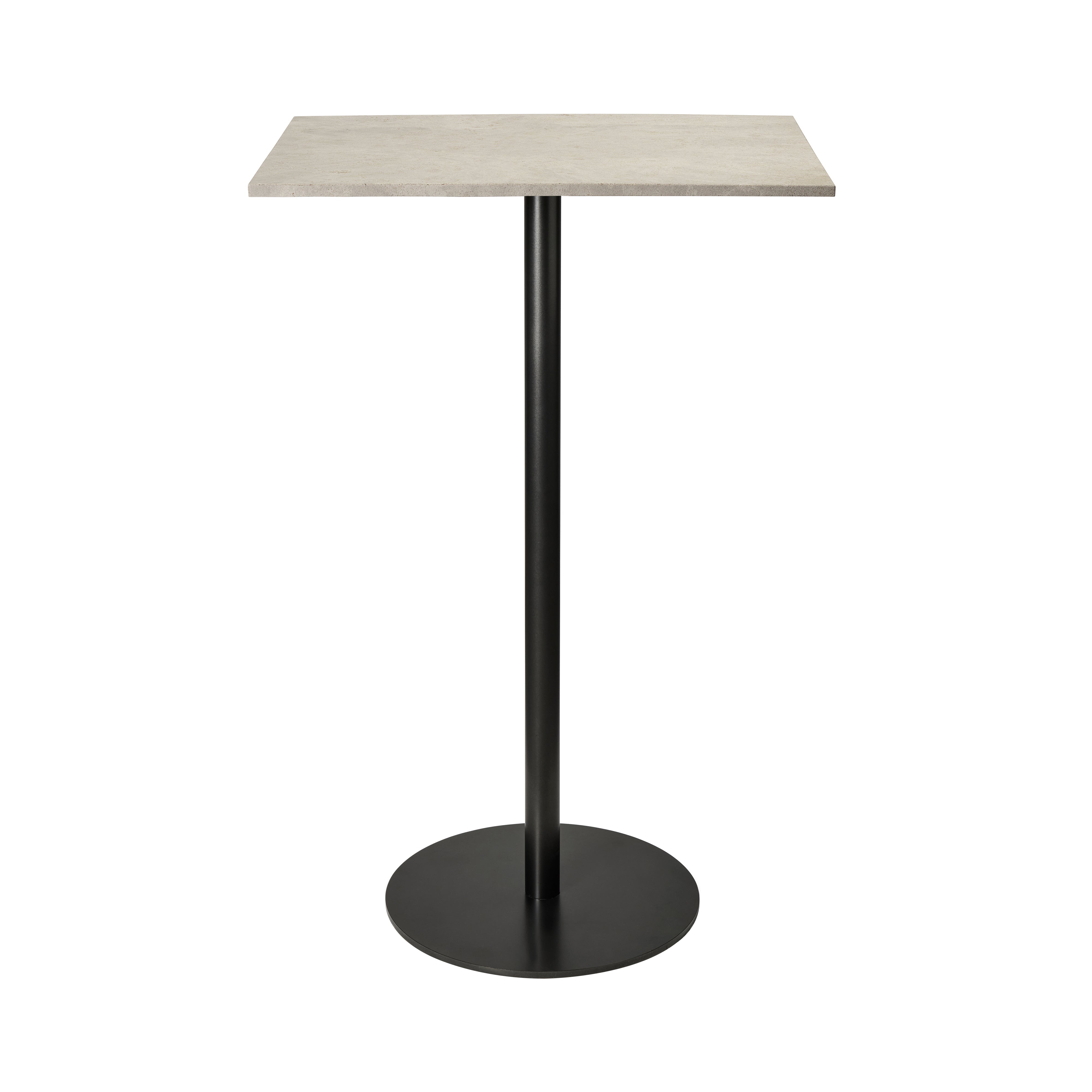Mater Bar + Counter Table: Bar + Rectangle + Wood Waste Grey