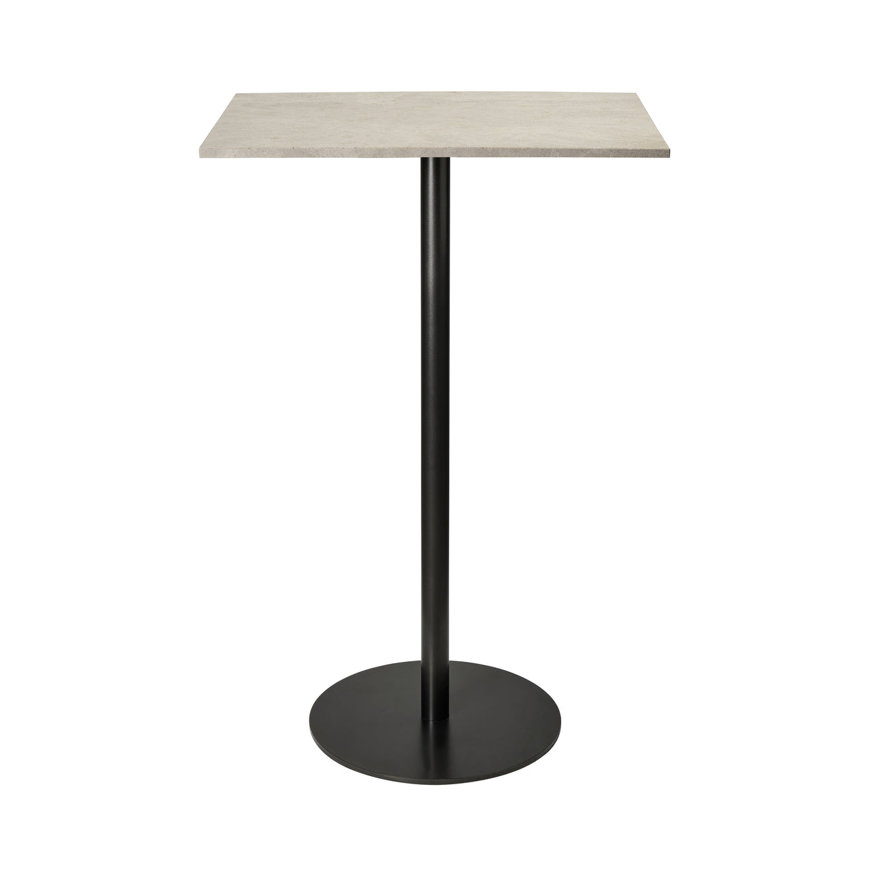 Mater Bar + Counter Table: Bar + Rectangle + Wood Waste Grey