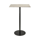 Mater Bar + Counter Table: Bar + Rectangle + Wood Waste Grey