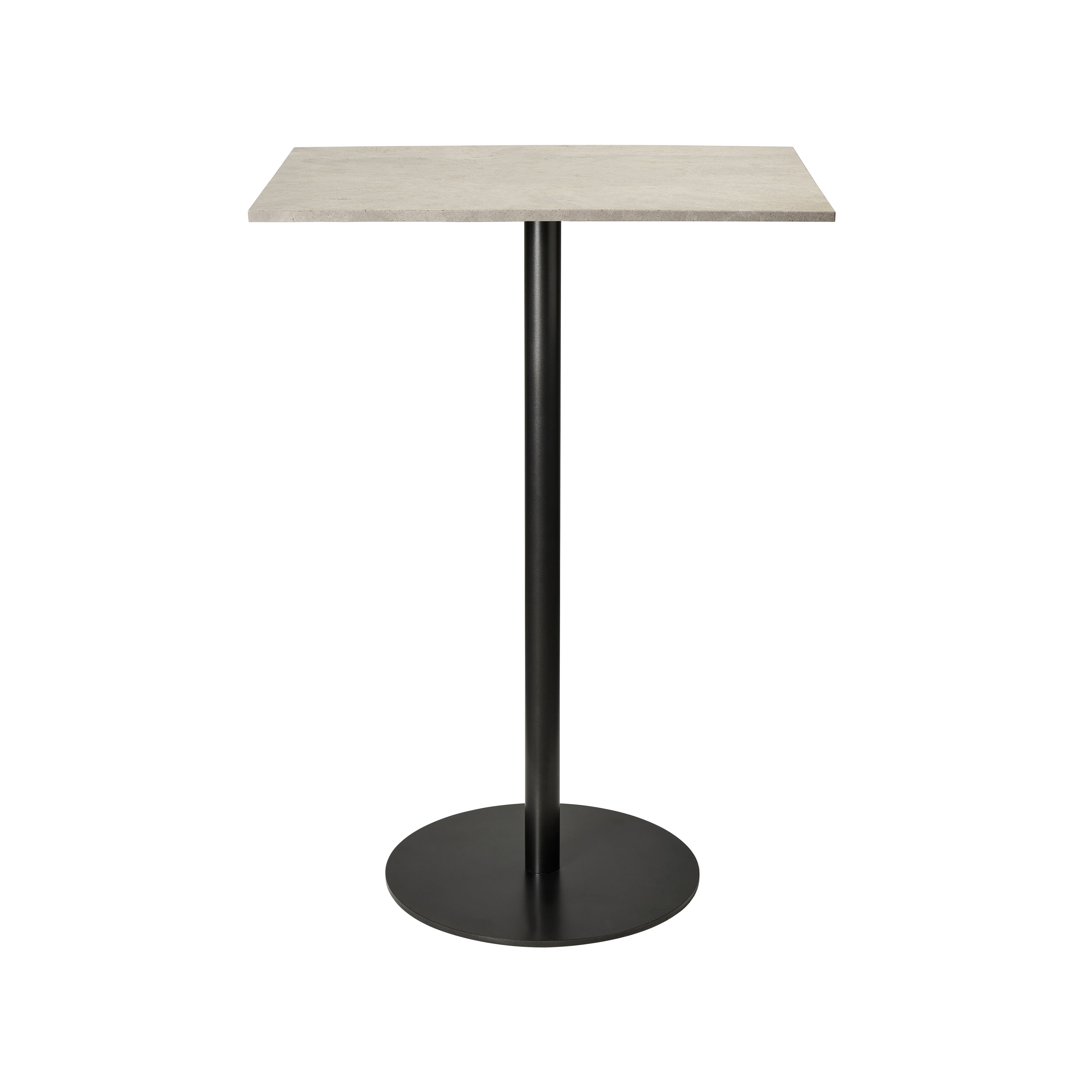 Mater Bar + Counter Table: Counter + Rectangle + Wood Waste Grey
