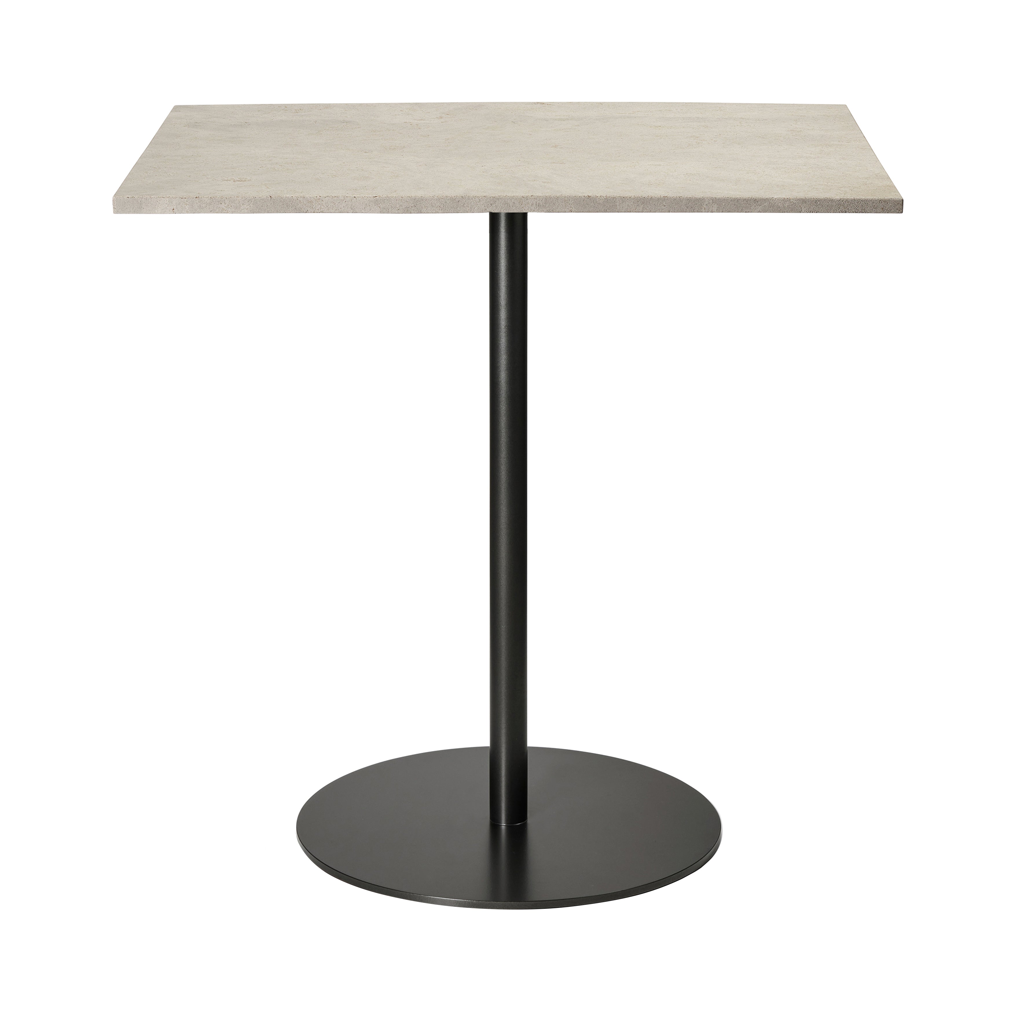Mater Café Table: Rectangle + Wood Waste Grey