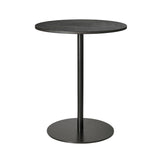 Mater Café Table: Round + Coffee Waste Black