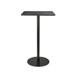 Mater Bar + Counter Table: Counter + Square + Coffee Waste Black