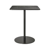 Mater Café Table: Square + Coffee Waste Black