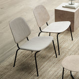 Compound Lounge Chair: Front Upholstered