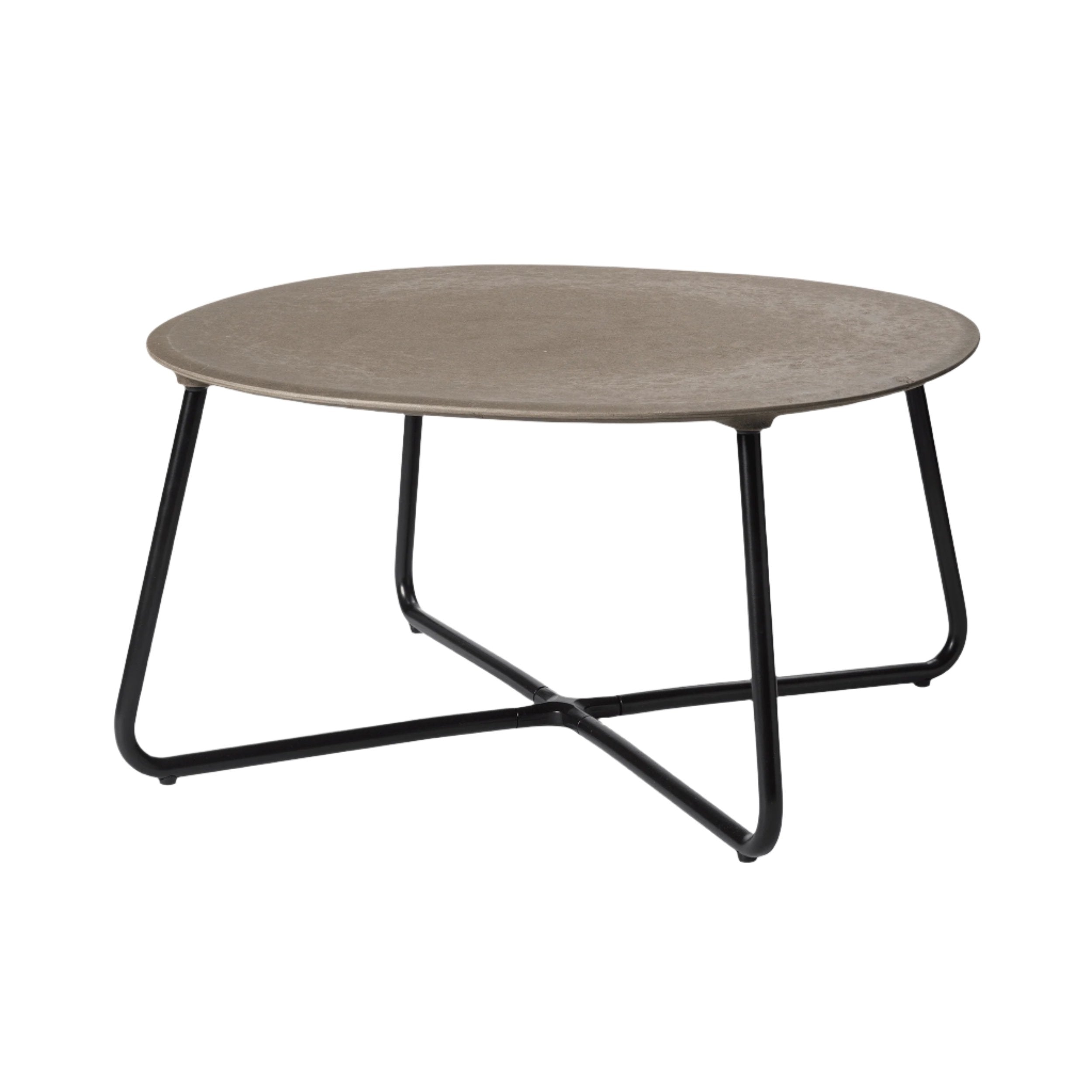 Lily Lounge Table: Coffee Waste Dark