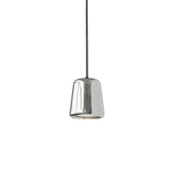 Material Pendant Light: Stainless Steel + Black