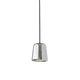 Material Pendant Light: Stainless Steel + Black