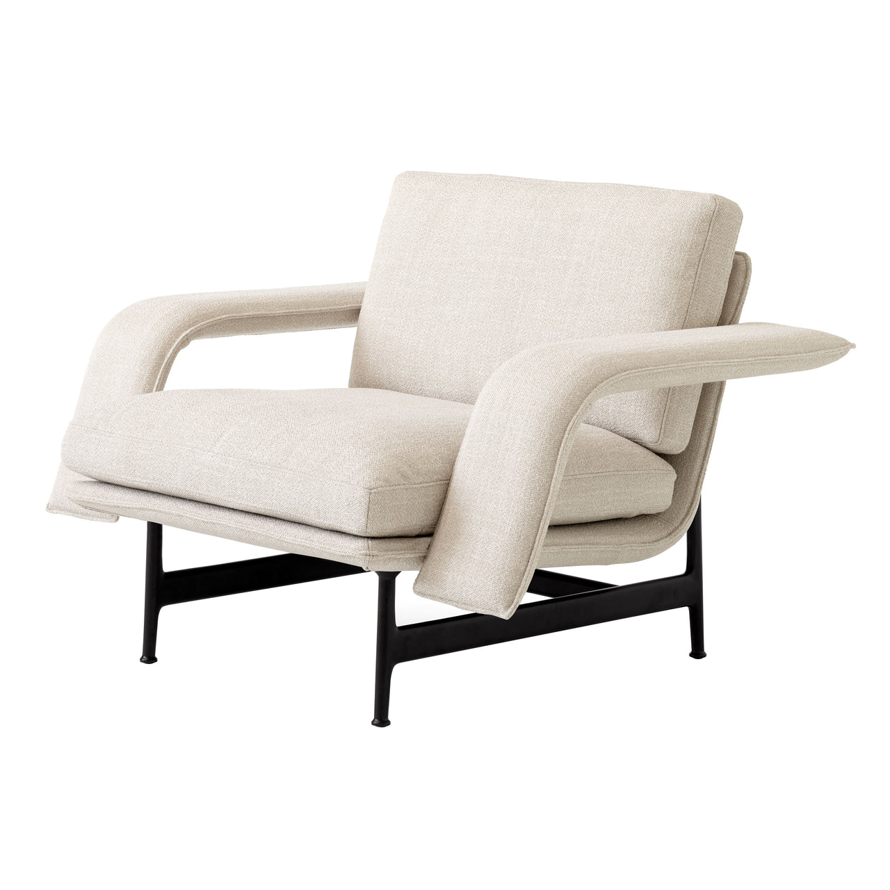 Meantime AV29 Lounge Chair: Warm Black