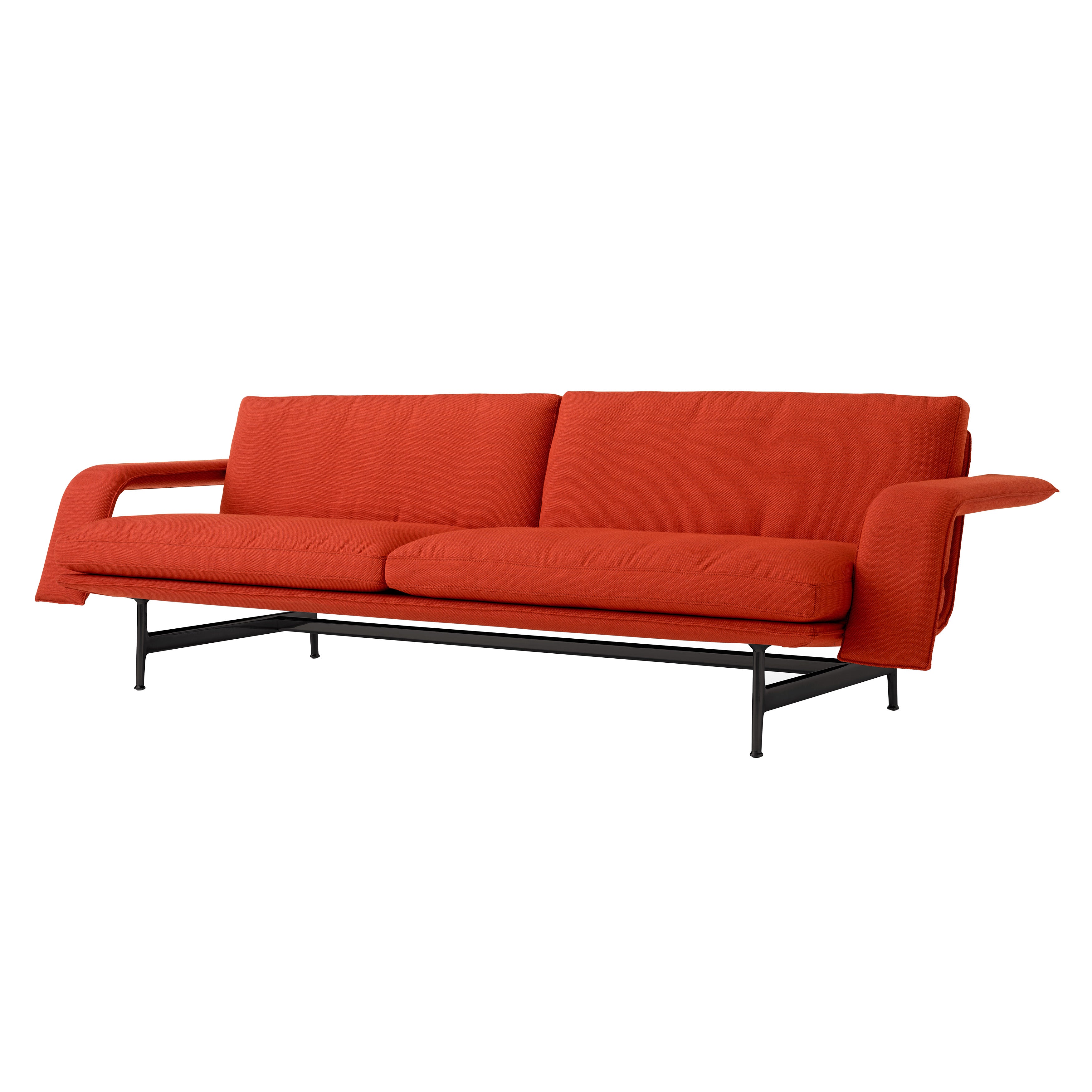Meantime AV31 3 Seater Sofa: Warm Black