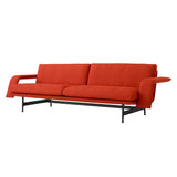 Meantime AV31 3 Seater Sofa: Warm Black