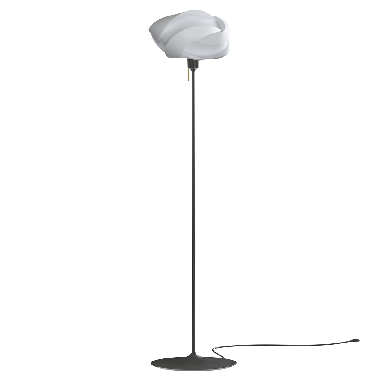 Ribbon Champagne Floor Lamp: Medium - 23