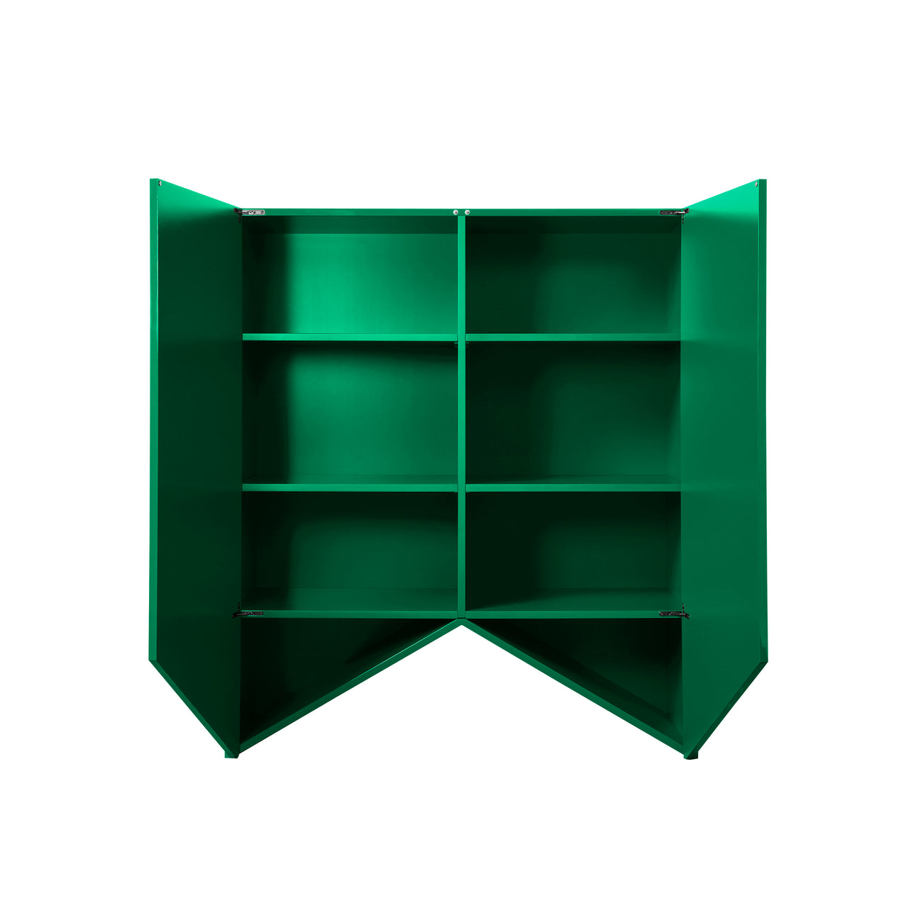 Bridges Cabinet: Glass Top + Medium - 55.1