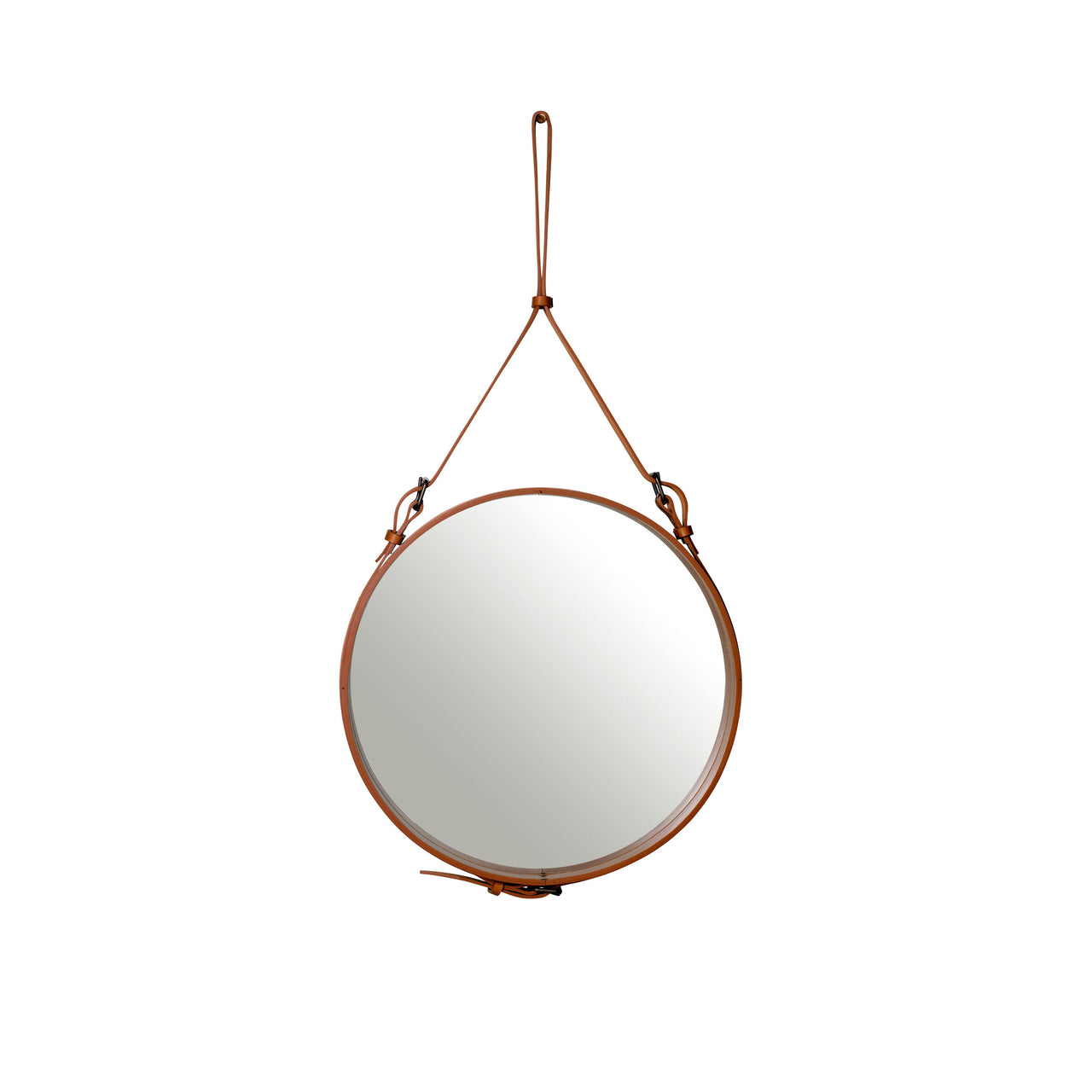 Adnet Circular Wall Mirror: Medium - 22.8