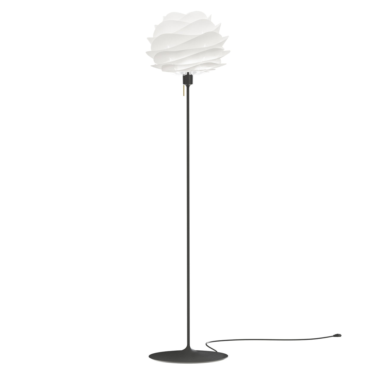 Carmina Champagne Floor Lamp: Medium - 18.9