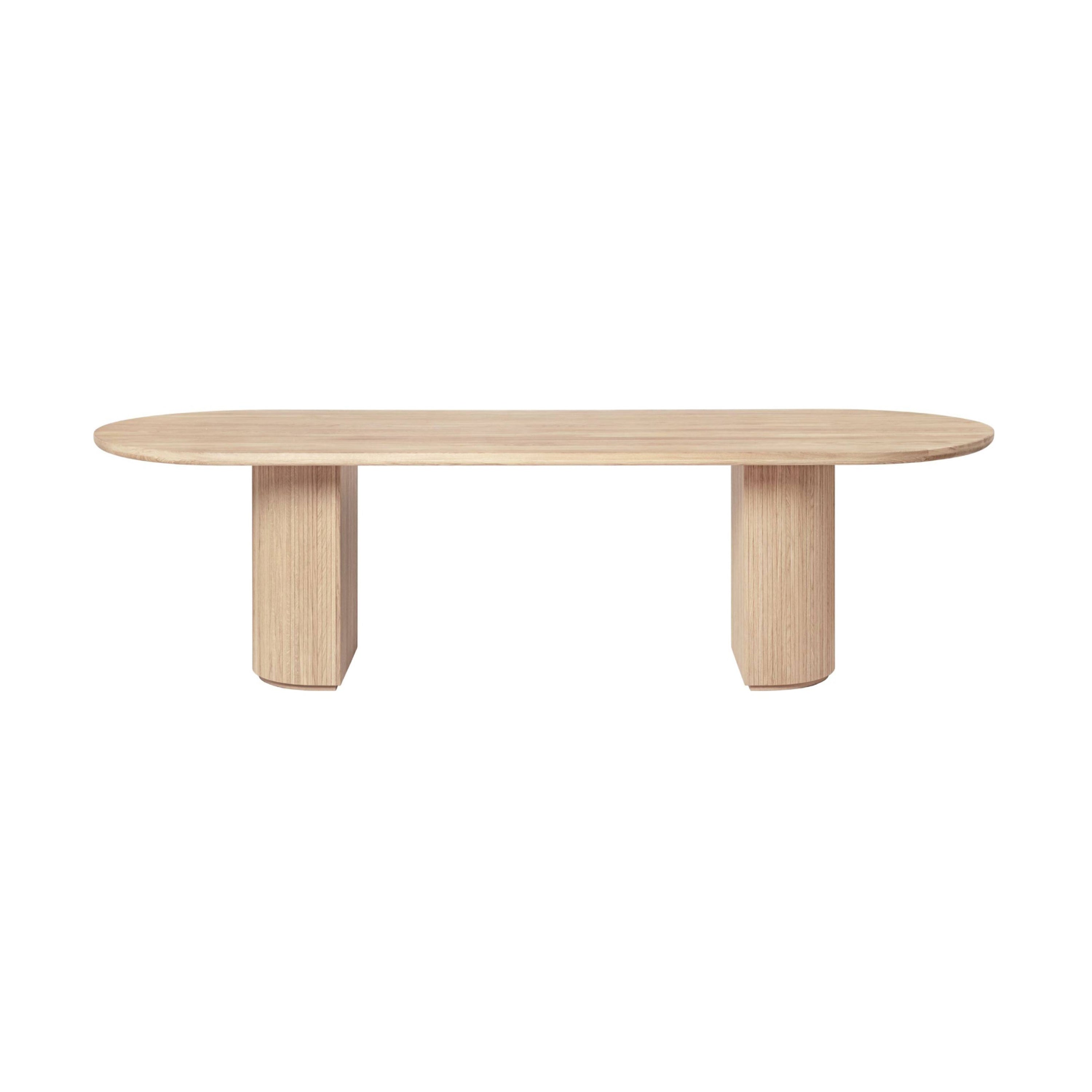 Moon Dining Table: Elliptical + 114.2