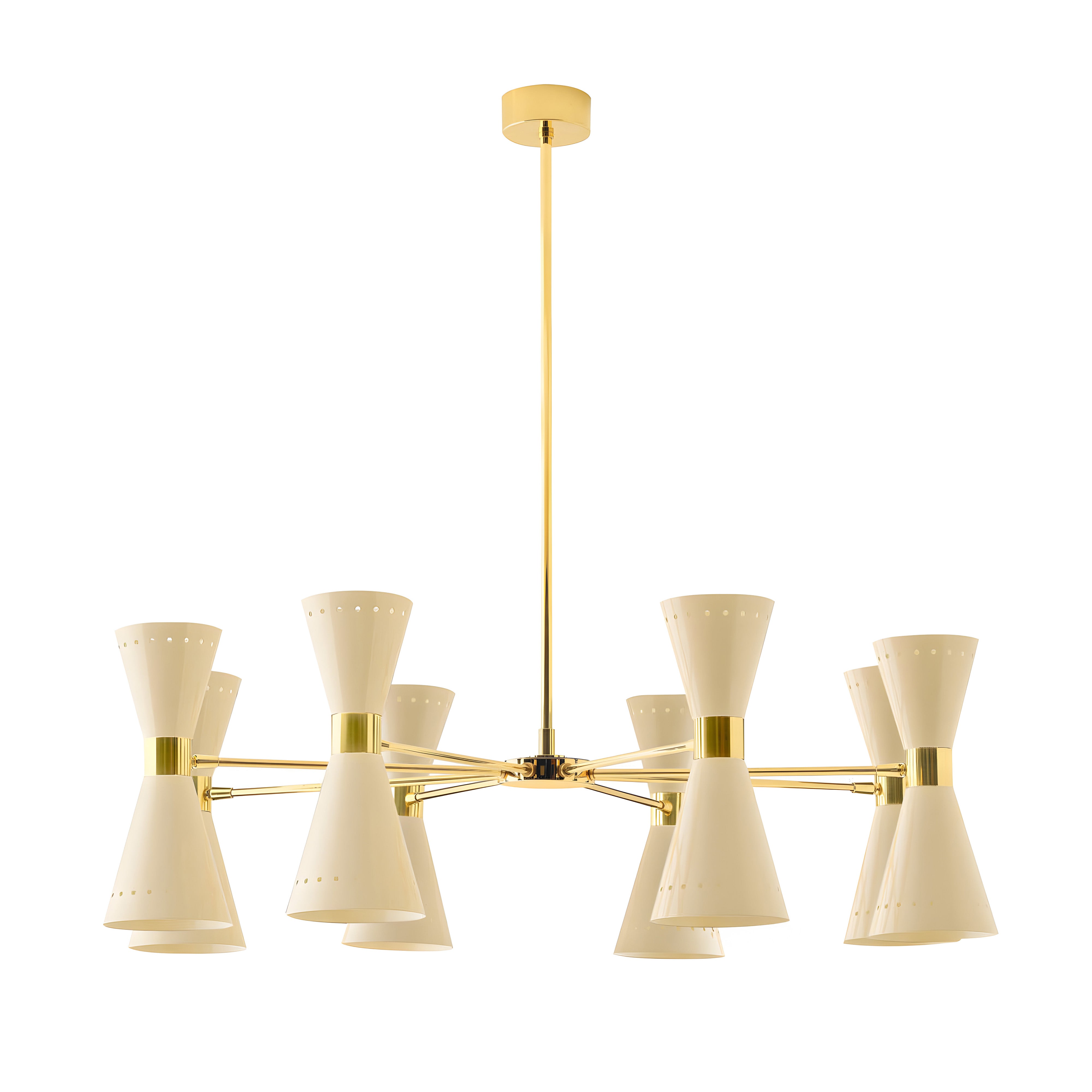 Megafono Suspension Lamp: Large - 39.3