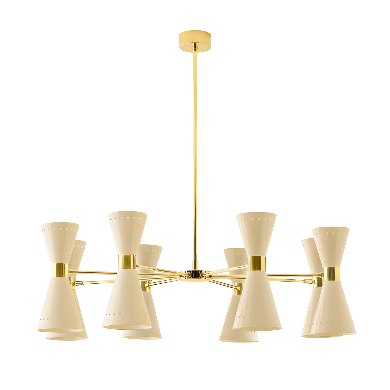 Megafono Suspension Lamp: Large - 39.3