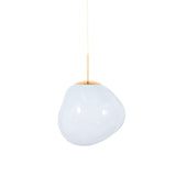 Melt Pendant Light: Regular + Opal + Gold