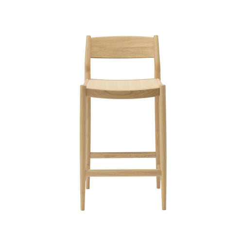 Minatomirai Cafe Bar + Counter Stool N-BS01: Counter + Pure Oak