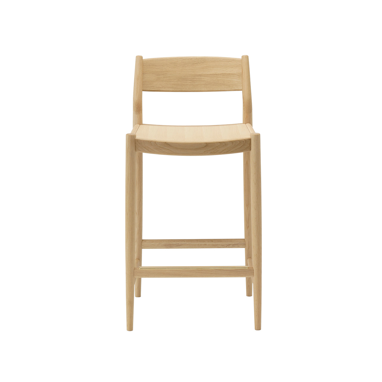 Minatomirai Cafe Bar + Counter Stool N-BS01: Counter + Pure Oak