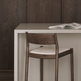 Minatomirai Cafe Bar + Counter Stool N-BS01: Upholstered + LS