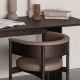 Minatomirai Cafe Side Chair N-SC01: Upholstered + LS