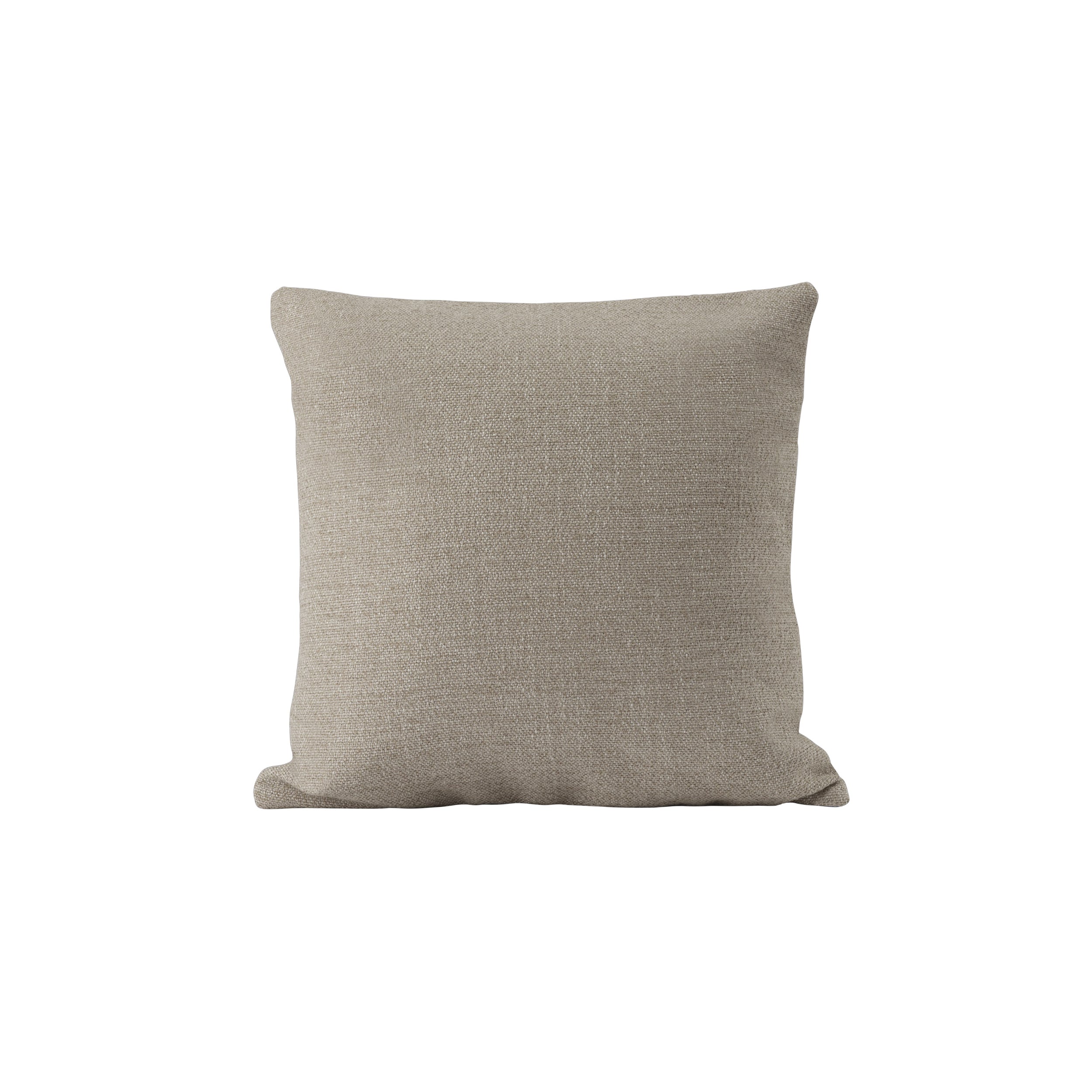Mingle Cushion: Square + Sand + Lilac
