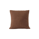 Mingle Cushion: Square + Copper Brown + Light Blue