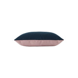 Mingle Cushion: Rectangle + Rose + Petroleum