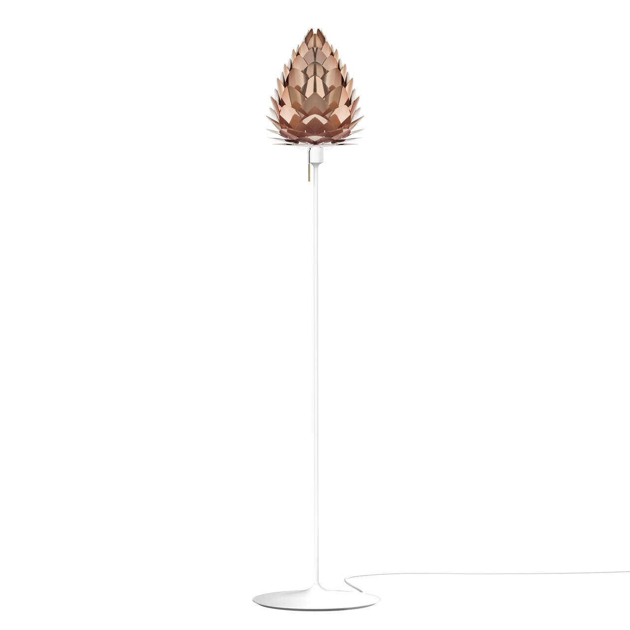 Conia Champagne Floor Lamp: Mini - 11.8