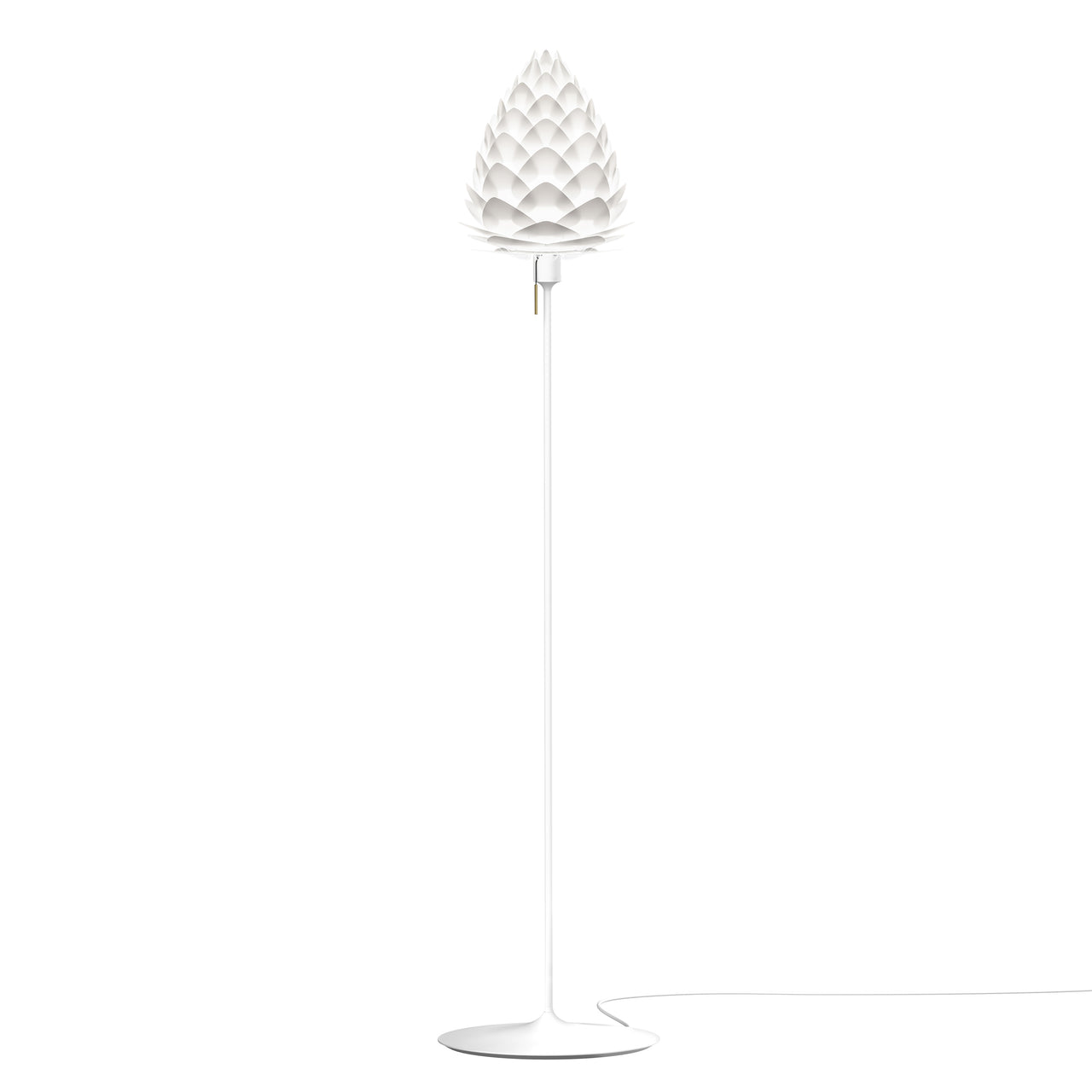 Conia Champagne Floor Lamp: Mini - 11.8