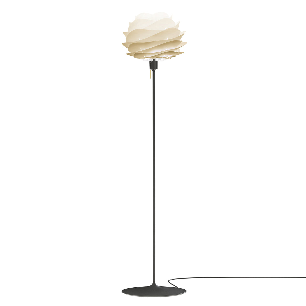 Carmina Champagne Floor Lamp: Mini - 12.6