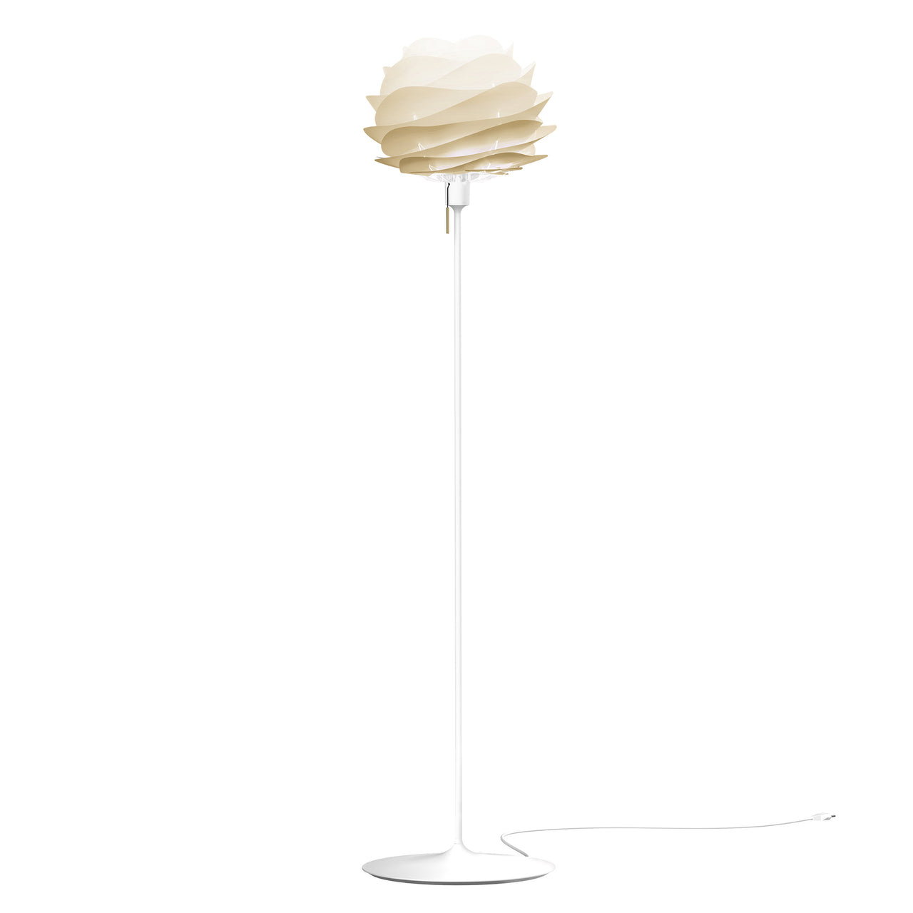 Carmina Champagne Floor Lamp: Mini - 12.6