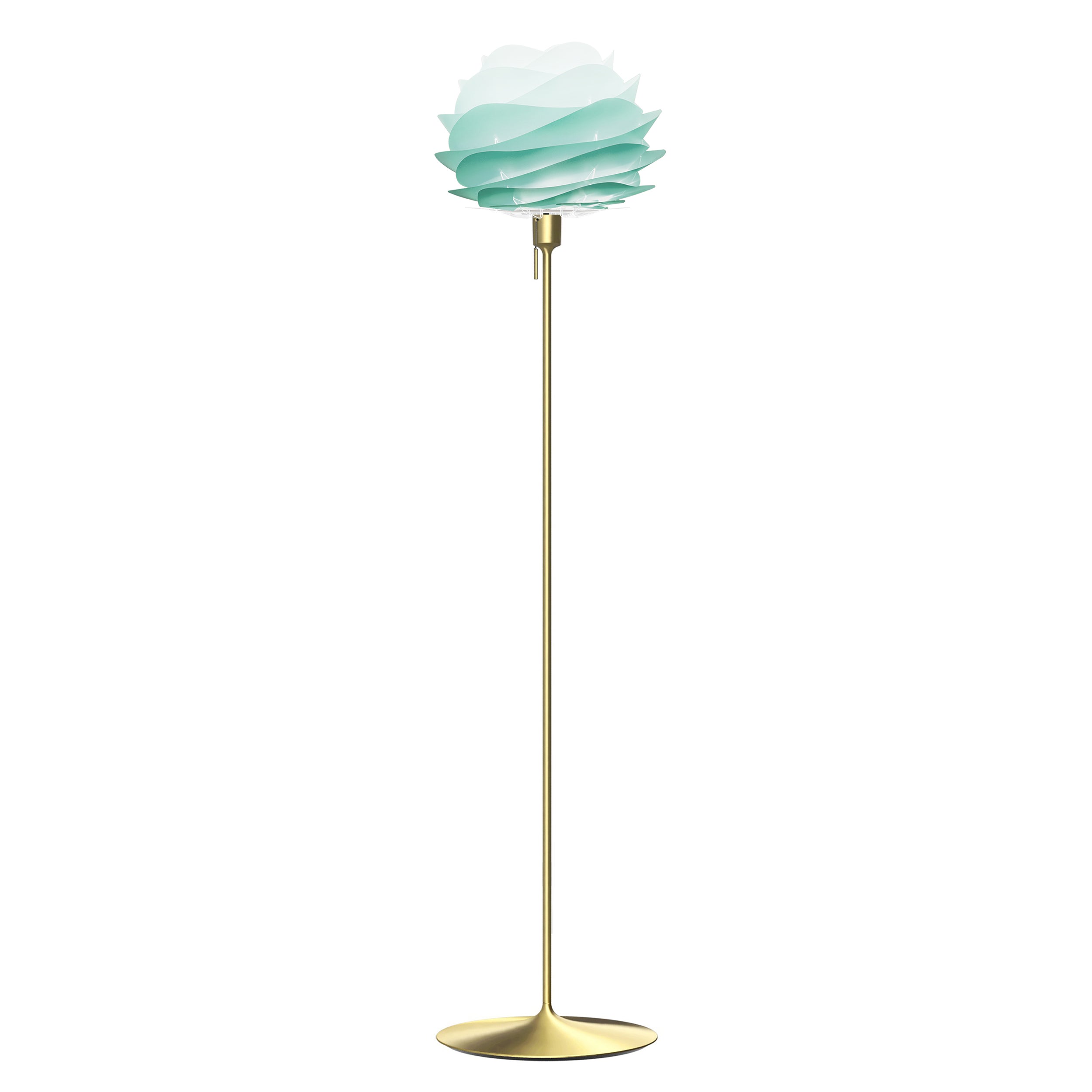 Carmina Champagne Floor Lamp: Mini - 12.6