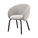 Nebula Tube Chair: Steel Base