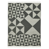 Mirror Throw Blanket: Dark Green