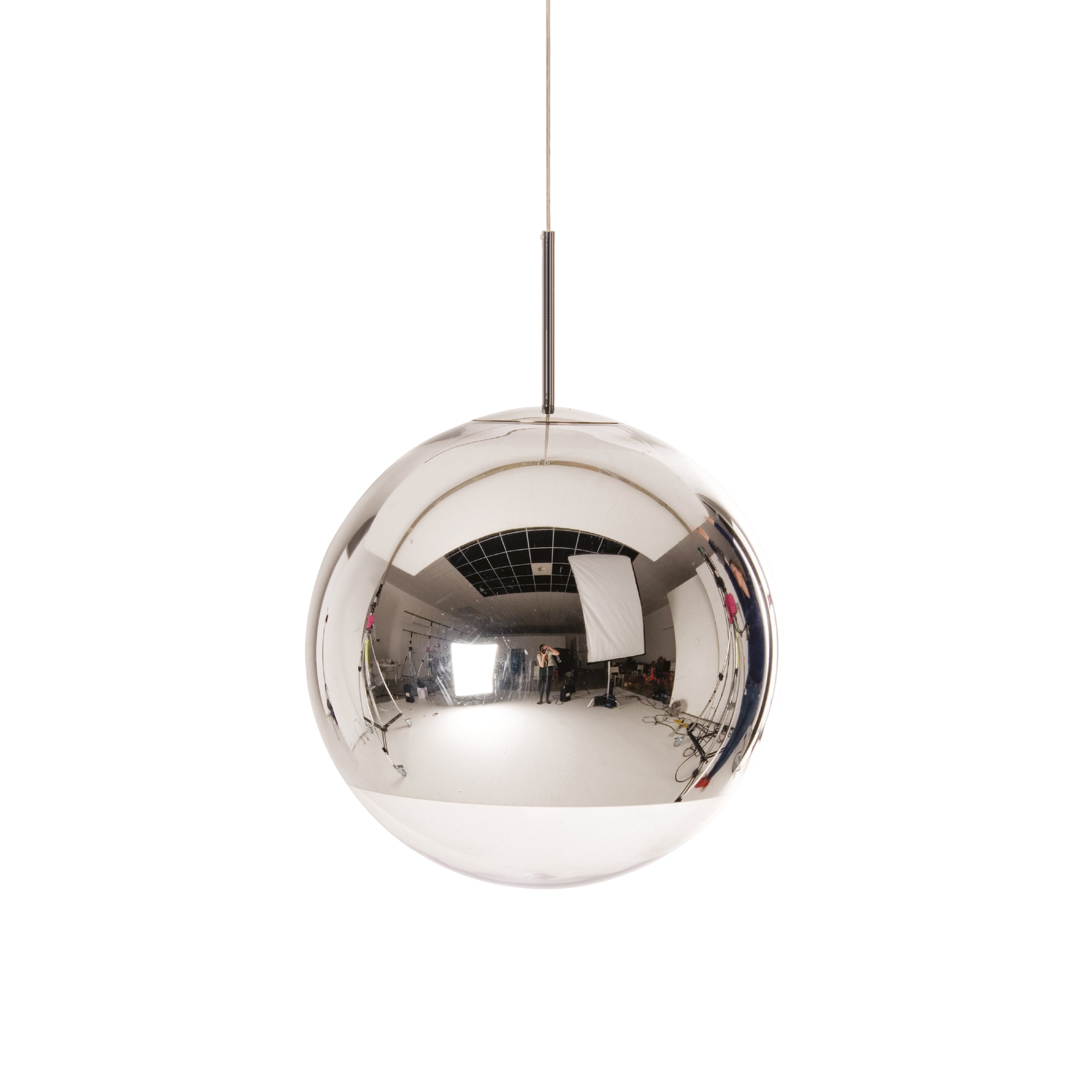 Mirror Ball Pendant Light: Medium - 15.7