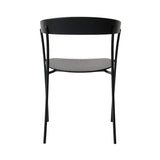 Missing Chair: Black Lacquered Oak + With Arm