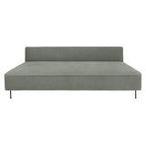 Modern Line Daybed: Black Semi Matt