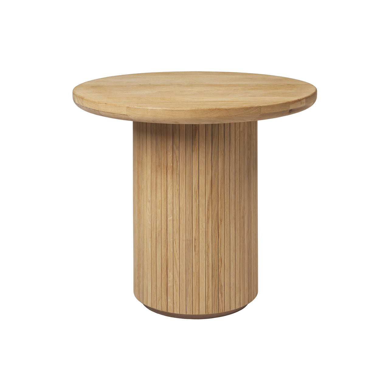 Moon Lounge Table: Oiled Solid Oak