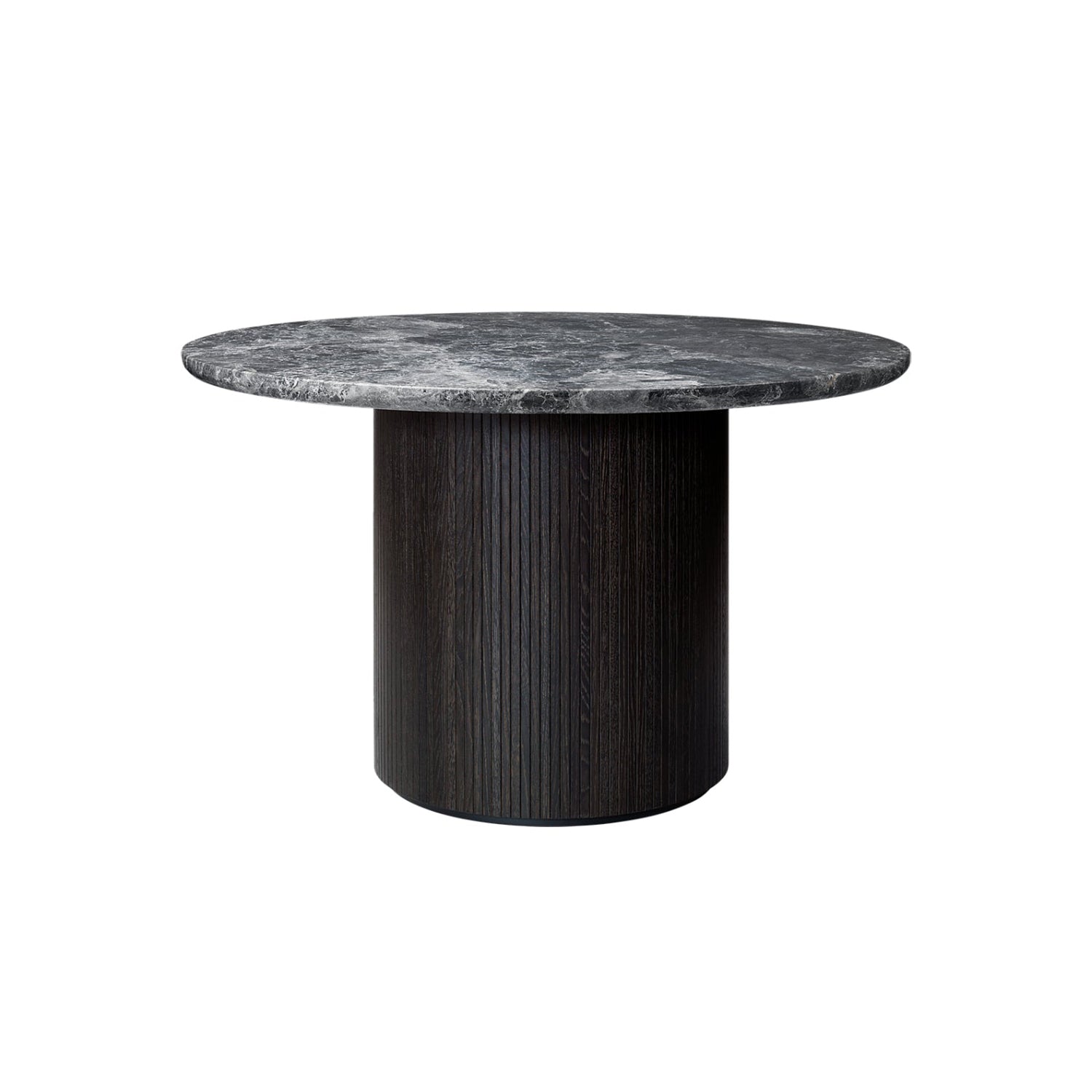 Moon Round Dining Table: Marble Top + Small - 47.2