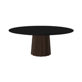 Container HPL Round Table: XXL + Bodhi Cover + Black + Cinnamon